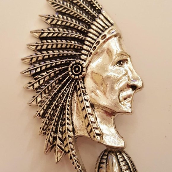 New! Steampunk "Indian Chief" Roach Clip - Picture 10 of 13